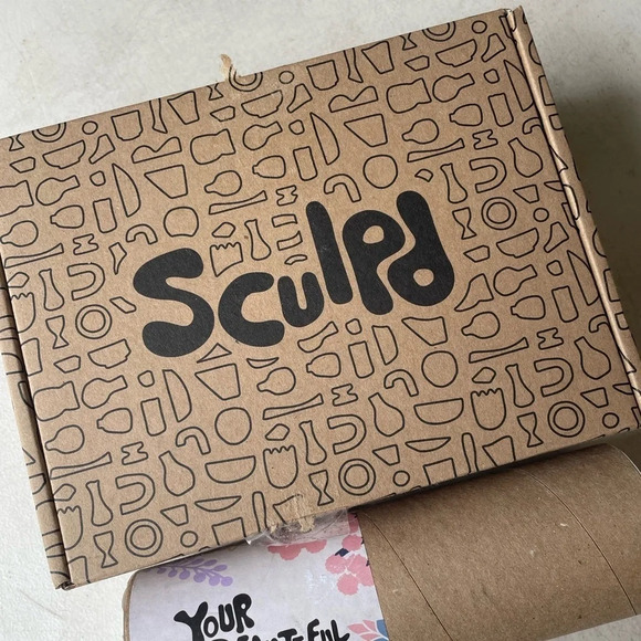 SALE!!! NWT Sculpd Dried Flower Vase Pottery Kit - Picture 7 of 14